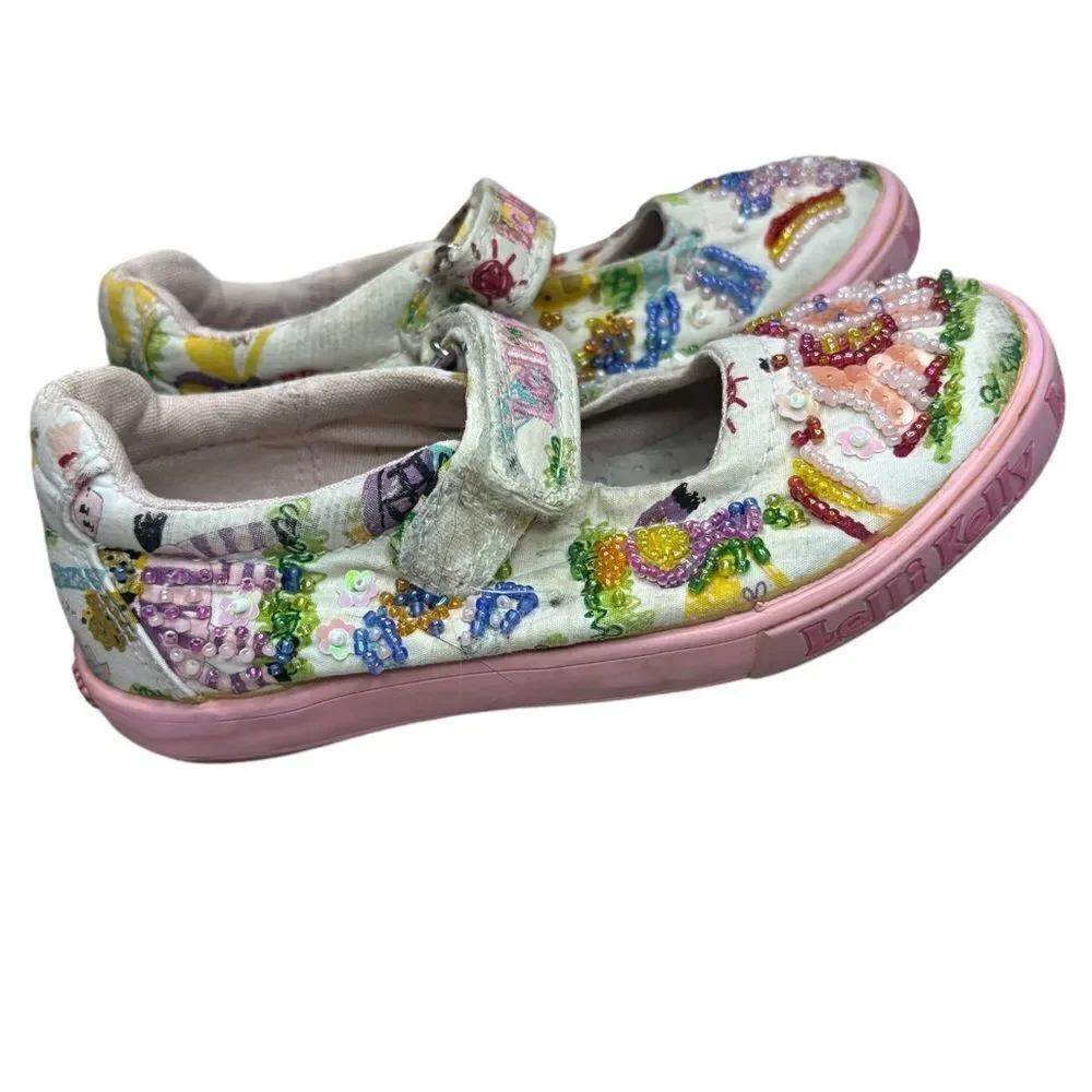 Lelli Kelly Zoo Collection Mary Jane shoes size 26